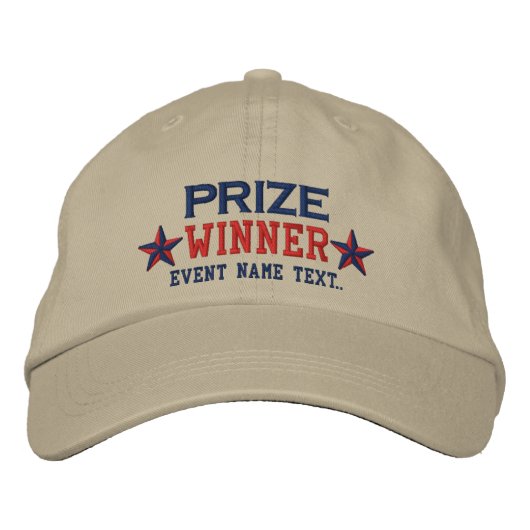  Edit Text Prize Winner Embroidery Pet (Voorkant)