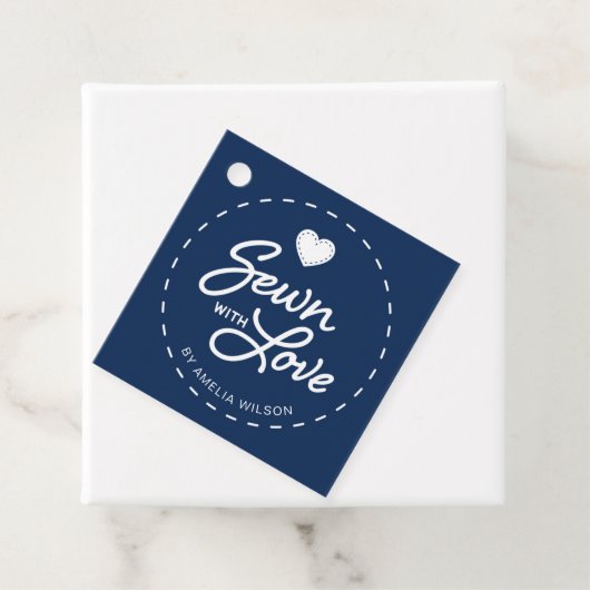 EDITABLE Achtergrondkleur, genaaid met Label van l (In situ)