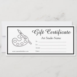 Editable Art Cadeft Certificate Sjabloon