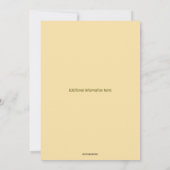 Editable Autumn Fall Birthday Kaart (Achterkant)