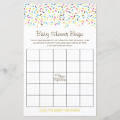 Editable Baby Bingo Baby shower Game PRINTED (Voorkant)