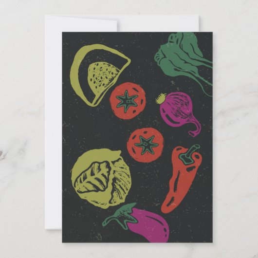 Editable Backyard BBQ Game Night Invitation  Kaart (Achterkant)