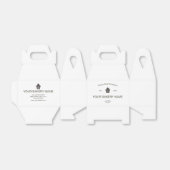 Editable Bakery Business Bedankdoosjes (Uitgevouwen)
