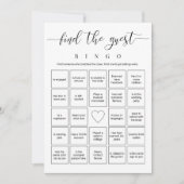 Editable Bingo vindt het Spel van het Vrijgezellen Kaart (Voorkant)