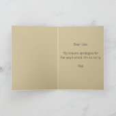 Editable Botanical Love in a Mist Greeting Kaart (Binnen)