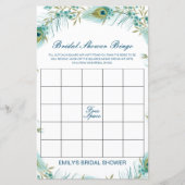 Editable Bridal Bingo Bridal Shower Game PRINTED (Voorkant)