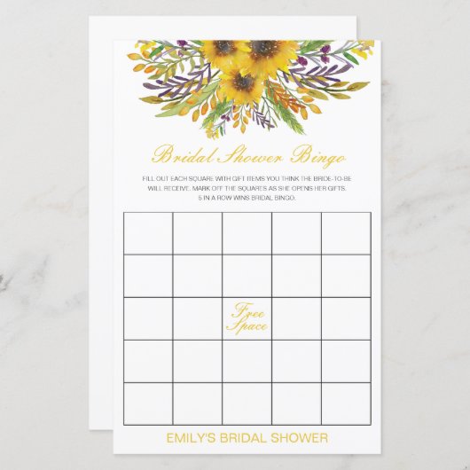 Editable Bridal Bingo Vrijgezellenfeest Game PRINT (Voorkant / Achterkant)