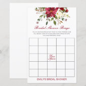 Editable Bridal Bingo Vrijgezellenfeest Game PRINT (Voorkant / Achterkant)