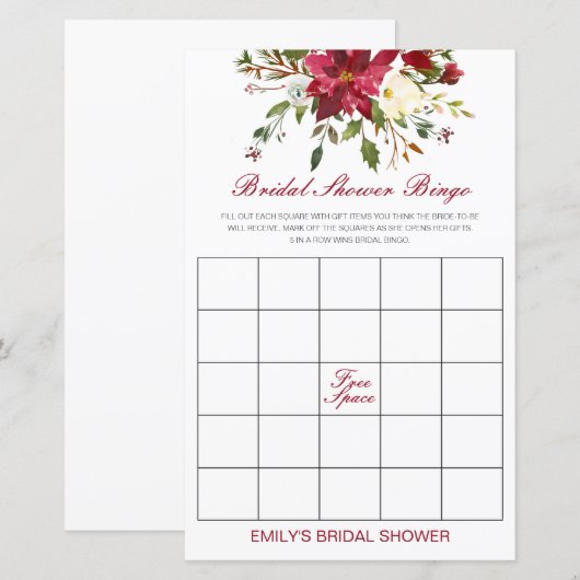 Editable Bridal Bingo Vrijgezellenfeest Game PRINT (Voorkant / Achterkant)