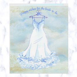 Editable Bride om Wenskaart van het Vrijgezellenfe Feestdagen Kaart