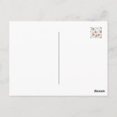 Editable brood toast quote briefkaart (Achterkant)