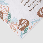 Editable brood toast quote tissuepapier (Detail)