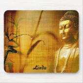 Editable Buddha en Bamboo Muismat (Voorkant)