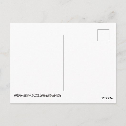 Editable Buffalo-Afbeeldingen Briefkaart (Achterkant)