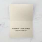 Editable  Bunch of Daisies Birthday Kaart (Binnen)