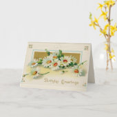 Editable  Bunch of Daisies Birthday Kaart (Gele Bloem)