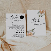 EDITABLE Business Thank You Card Printable Bedankkaart