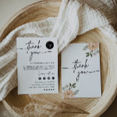 EDITABLE Business Thank You Card Printable Bedankkaart