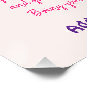 Editable Cherry Blossom Picnic Poster  (Hoek)