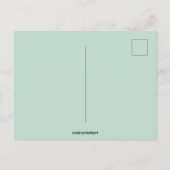 Editable Chickadees op 25 december Briefkaart (Achterkant)