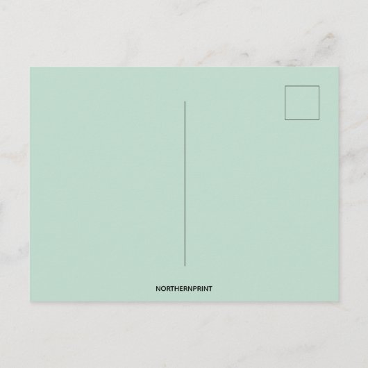 Editable Chickadees op 25 december Briefkaart (Achterkant)