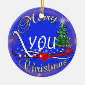 EDITABLE CHRISTMAS ORNAMENT - VERANDERING U (Voorkant)