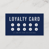 Editable Color Add Your Logo Loyalty Kaart (Voorkant)