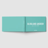 Editable Color Bold Modern Wedding Gastenboek (Volledig)