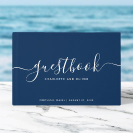 Editable Color Calligraphy Script Event of Wedding Gastenboek