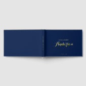 Editable Color Elegant and Modern Wedding Script Gastenboek (Volledig)