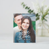 EDITABLE COLOR met snoepje opslaan Briefkaart datu (Staand voorkant)