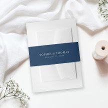 Editable Color Modern Classic Wedding