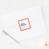 Editable Color Modern Minimal Product Label (Envelop)