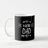 Editable Color New Dad Coffee Mok (Links)
