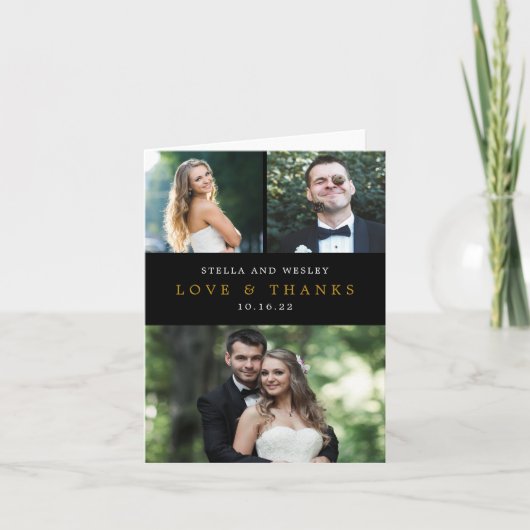 EDITABLE COLOR (schoon) - Hartelijk dank Bedankkaart (Voorkant)