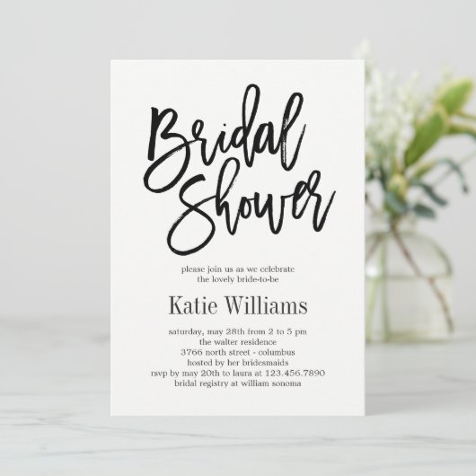 EDITABLE COLOR Vrijgezellenfeest geborsteld KLOOF Kaart (Staand voorkant)