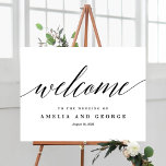 EDITABLE COLOR Welcome Sign Moderne Script Imitatie Canvas Print<br><div class="desc">Een simpel elegant teken dat je gasten zullen bewonderen. De tekst en de achtergrondkleuren zijn volledig editable om uw thema aan te passen! Ontwerp © berryberrysnoot. Afdrukbare digitale bestanden en overeenkomende objecten zijn beschikbaar! Bezoek onze website op www.berryberrysweet.com voor meer informatie!</div>