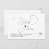 Editable Colors Elegant Cute Business Hartelijk da (Voorkant / Achterkant)