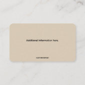 Editable Connect met ons Visitekaartje (Achterkant)