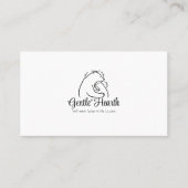 Editable Cozy Brand Business Card Template Visitekaartje (Voorkant)