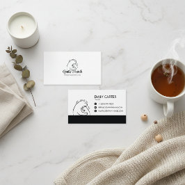 Editable Cozy Brand Business Card Template Visitekaartje