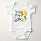 Editable Crayon Style – Dinosaur Roarsome Romper (Voorkant)
