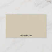 Editable Custom Signage Shop Visitekaartje (Achterkant)