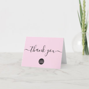 Editable Customer Appreciation business Bedankkaart