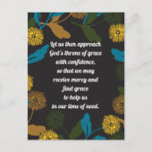 Editable Dandelion Black ver briefkaart (Voorkant)