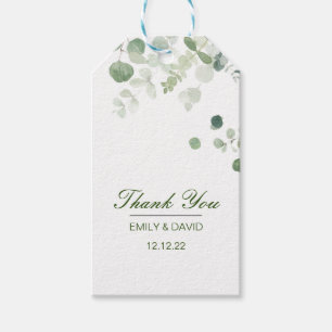 Editable Dank u Gift Labels, de Eigen Markeringen Cadeaulabel