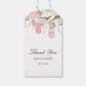 Editable Dank u Gift Labels, de Eigen Markeringen  Cadeaulabel (Voorkant)