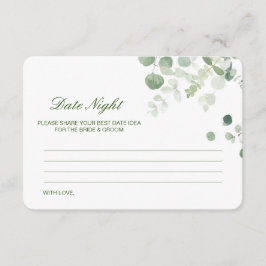Editable Date Night Idea Vrijgezellenfeest Card Informatiekaartje