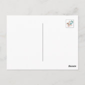 Editable Delicious Organic Wheat Baguette Pattern Briefkaart (Achterkant)