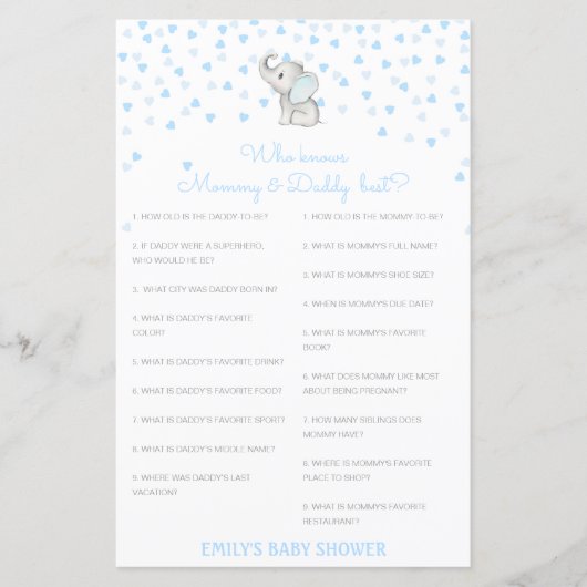 Editable die mama en papa het beste kent (Voorkant)